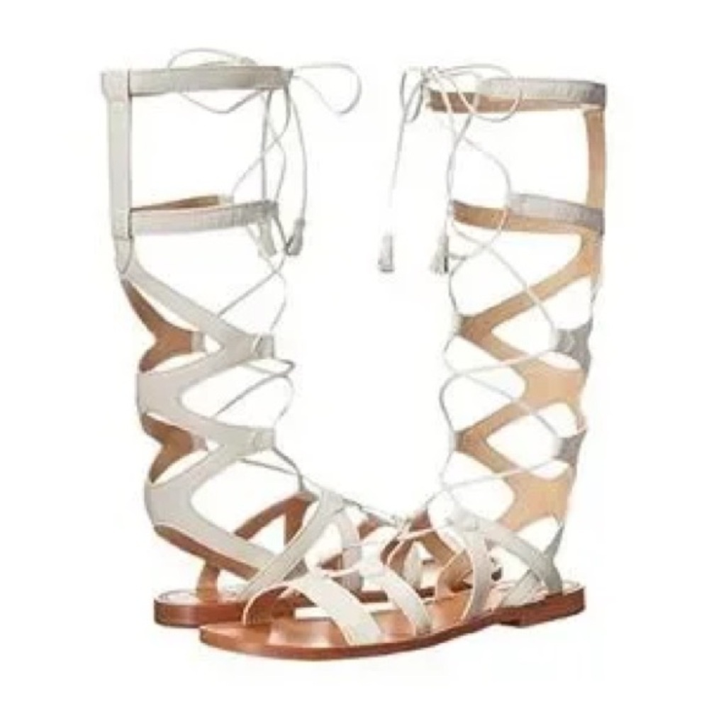 Frye women’s size 7 Ruth White Tall Gladia Sandals